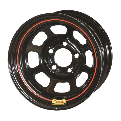 Bassett Wheel 15in x 7in 4x100MM Black 57RH3