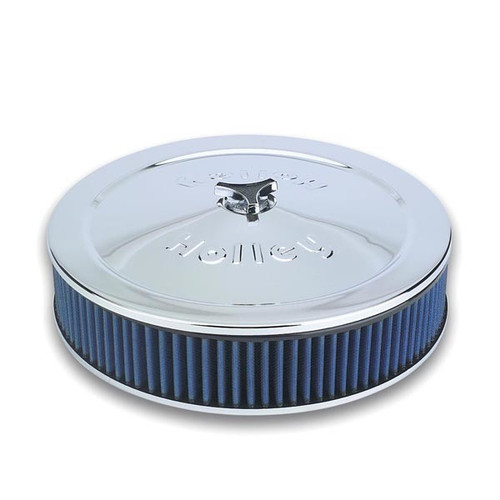 Holley Power Shot Chrome Air Cleaner Assembly 120-146