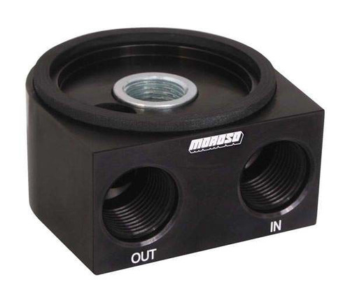 Moroso Oil Cooler Sandwich Adapter 13/16-1 23694