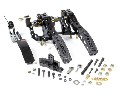 Wilwood Pedal Assy Floor Mount w/Throttle Pedal and Link 340-12411