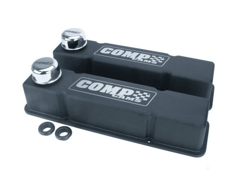 Comp Cams SBC Cast Alum. V/C Set - Black w/Comp Logo 280