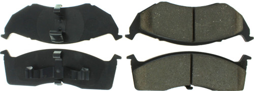 Centric Brake Parts Posi-Quiet Extended Wear Brake Pads with Shims a 106.073