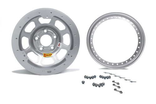 Aero Race Wheels 15x8 4in 4.75 Silver 53-084740S
