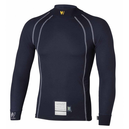 Walero Base Layer Top X-Small SFI3.3 and FIA Petrol Blue 400017PTXS