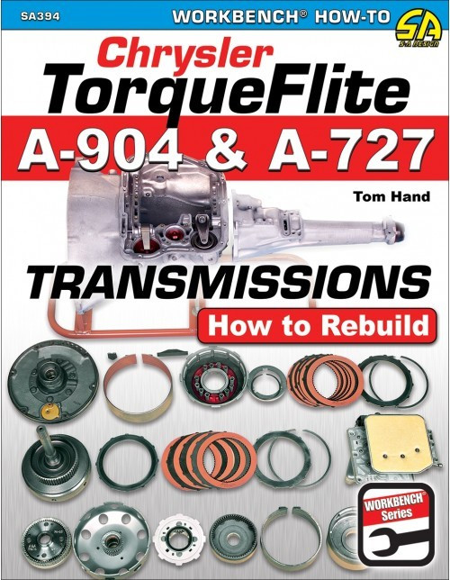 S-A Books Chrysler Torqueflite A90 4 and A727 Transmissions SA394