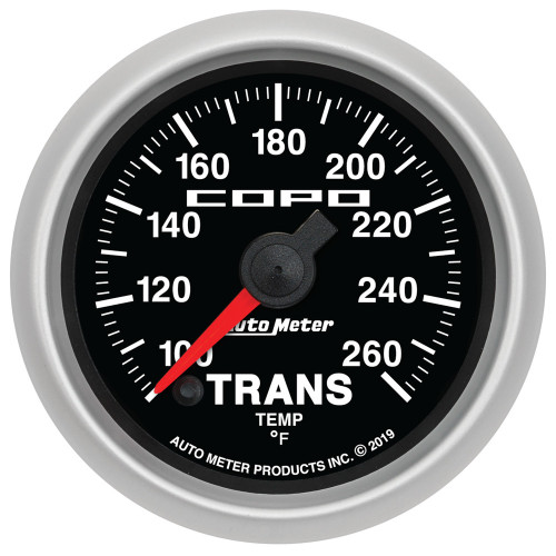 Autometer 2-1/16 COPO Trans Temp Gauge 100-260 Degrees 880877
