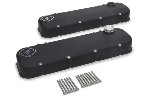 Frankenstein Engine Dynamics F-Series Valve Cover Set Black Wrinkle Finish 916089