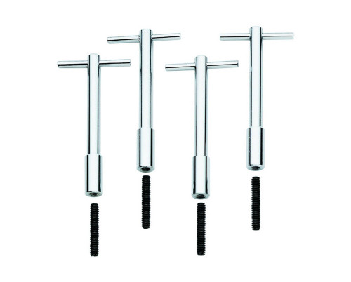 Mr. Gasket Chrome T-Bar Wing Nuts 9818