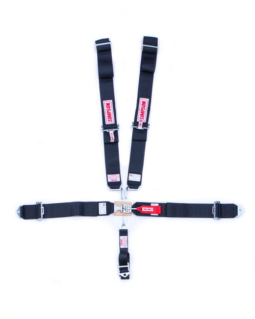 Simpson Safety 5-PT Harness System LL P/U B/I Ind 62in 29061BK