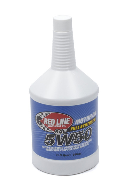 Redline Oil 5W50 Motor Oil 1 quart RED11604