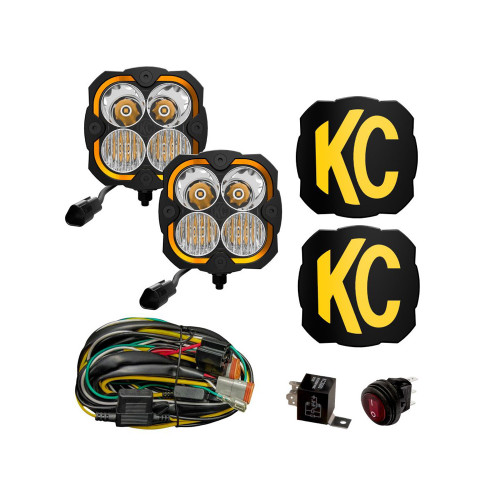 Kc Hilites Flex Era 4 Light System Combo Beam 287