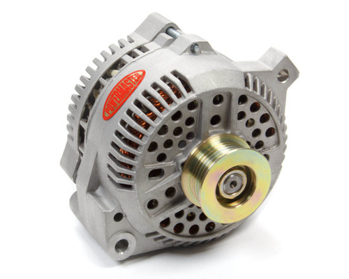 Powermaster Alternator 200amp Ford Natural Finish 47771