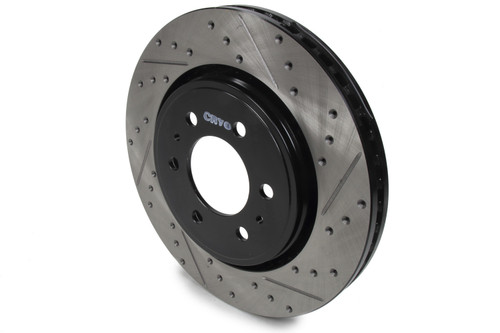 Stoptech Sport Cryo Drilled/Slott ed Brake Rotor Front 127.65119CL