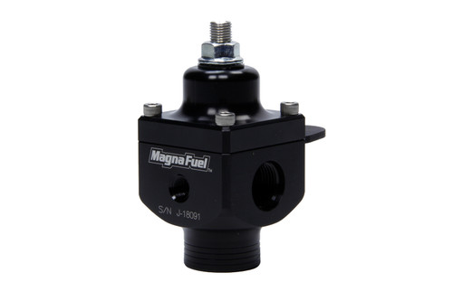 Magnafuel/Magnaflow Fuel Systems Large 2-Port Regulator - # 8 Outlets - Black MP-9833-BLK
