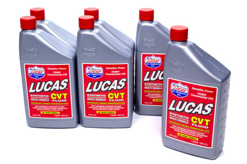 Lucas Oil Synthetic CVT Trans Fluid Case 6 x 1 Quart 10111