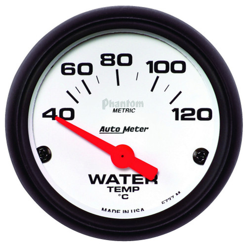 Autometer 2-1/16 Phantom Water Tmp Gauge - Elec. 5737-M