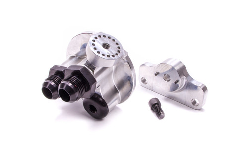 Peterson Fluid Remote Oil Filter w/Flat Mount 10an 09-1351