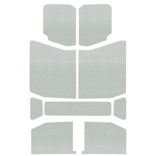 Design Engineering Jeep JL 4 DR 18- Headl iner Kit White 9pc 50170