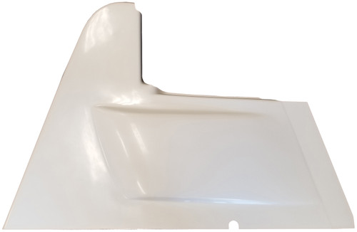 Triple X Race Components Right Arm Guard Wedge Style For WoO Bars White SC-BW-1956