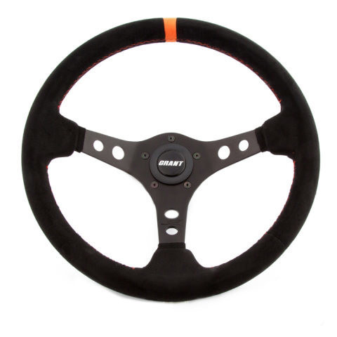 Grant Suede Racing Steering Wheel w/Center Marker 699