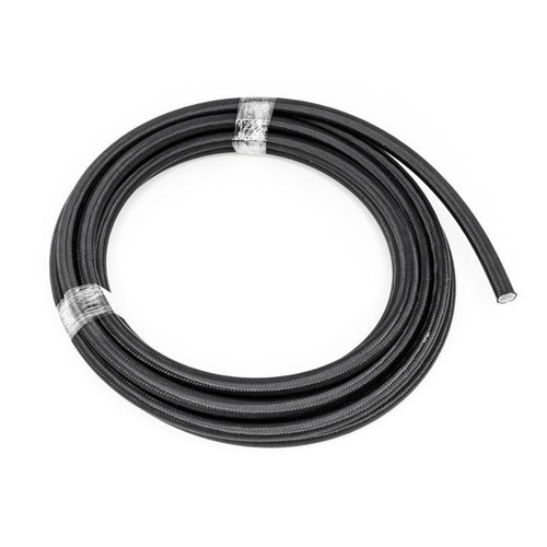 Deatschwerks #8 Black Nylon Braided PTFE Hose 20 feet 6-02-0865-20