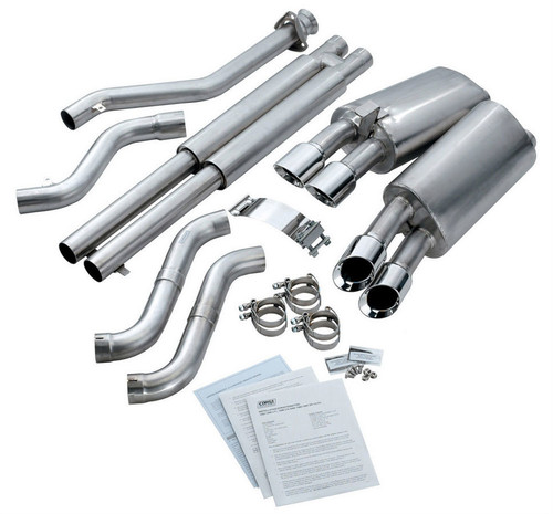 Corsa Performance 96- Corvette 5.7L Sport Cat Back Exhaust 2.5in 14118