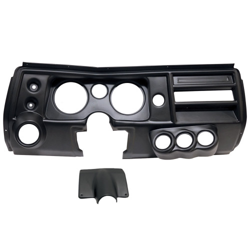 Autometer Direct Fit Gauge Panel Chevelle 68 Black 2904