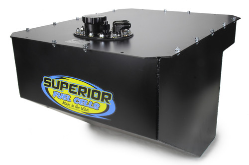 Superior Fuel Cells Fuel Cell 26 Gal w/Foam SFI Alum Can Black Mamba SFC26BMTF-AL-BL-SFI