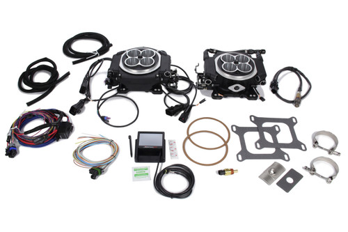 Holley Sniper 4150 2x4 EFI Kit - Black 550-528
