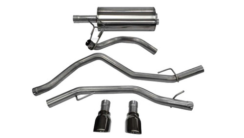 Corsa Performance Exhaust Cat-Back - 3.0in Dual Rear Exit 14405BLK