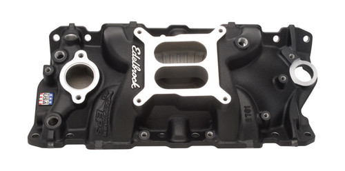 Edelbrock SBC Performer EPS Manifold - Black 27013