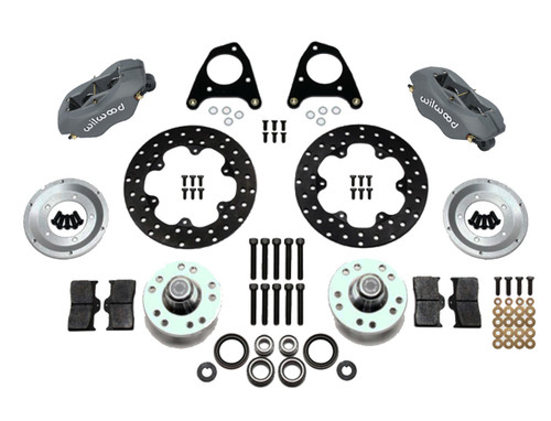 Wilwood MD Front Drag Kit 87-93 Mustang 84-86 SVO 140-4503-BD