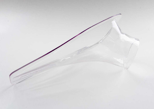 Butlerbuilt Brake Duct-Clear Teardrop 1-Hole BBP-7021