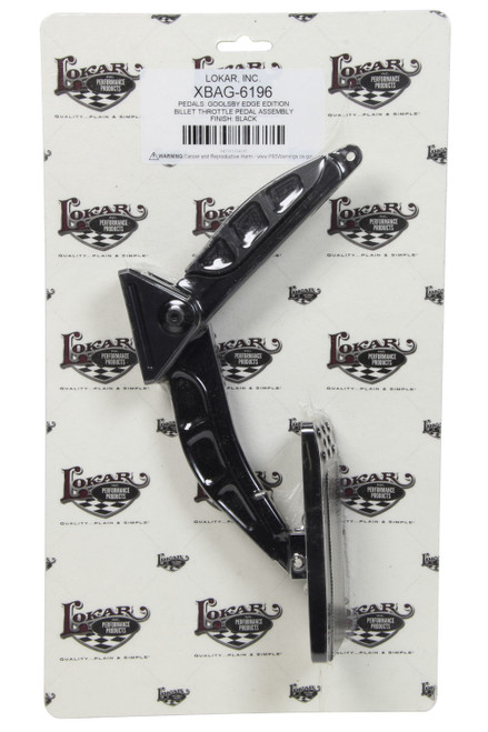 Lokar Black Goolsby Edge Editi On Billet Aluminum Throt XBAG-6196