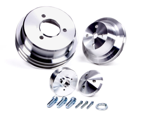 March Performance BB Chevy V-Belt Pulleys LWP 7115