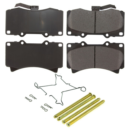 Centric Brake Parts Posi-Quiet Ceramic Brake Pads with Shims and Har 105.1119