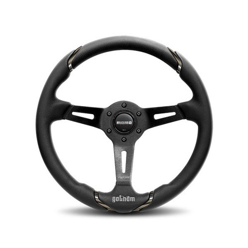 Momo Automotive Accessories Gotham Steering Wheel Leather GOT35BK0B