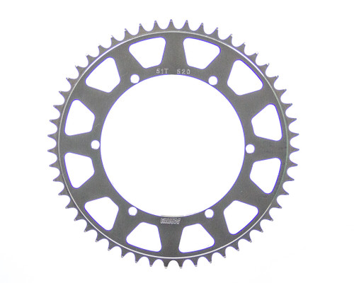 M and W Aluminum Products Rear Sprocket 51T 6.43 BC 520 Chain SP520-643-51T
