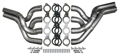 Dynatech BBC Drag Race Header Kit - Side Exit/Weld-Up 760-42410