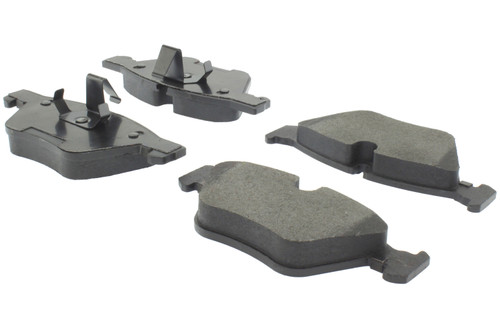 Centric Brake Parts Posi-Quiet Semi-Metallic Brake Pads with Hardwar 104.1061