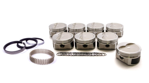 Wiseco-Pro Tru SBC Dished Piston Set 4.030 Bore -15cc PTS508A3