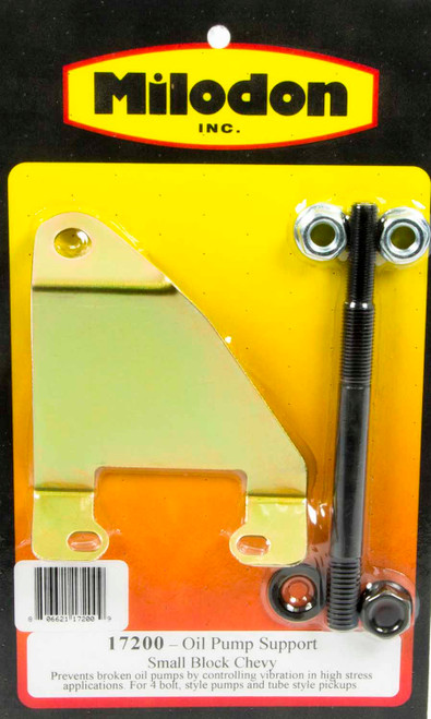 Milodon SBC Oil Pump Support Bracket 17200