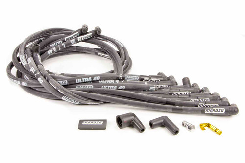 Moroso Ultra 40 Plug Wire Set - Black 73818