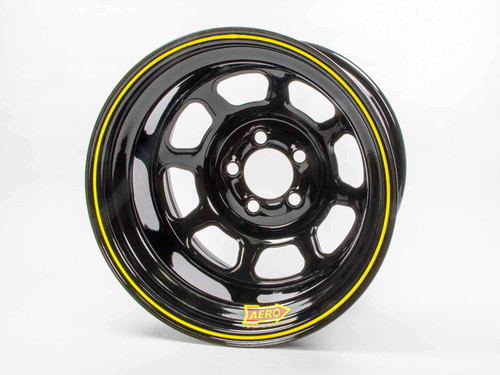 Aero Race Wheels 15x10 2in 4.75 Black 58-104720