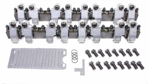 T and D Machine SBC Shaft Rocker Arm Kit - 1.6/1.5 Ratio 2217-160/150
