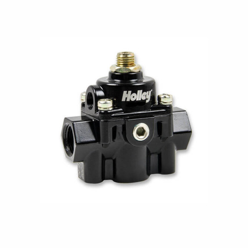 Holley Fuel Pressure Regulator By-Pass Style 6psi Black 12-887