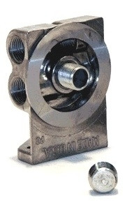 Wix Racing Filters Remote Oil Filter Mount 3/4-16 Dual Inlet/Outlet 24764