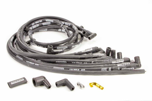 Moroso Ultra 40 Plug Wire Set - Black 73820
