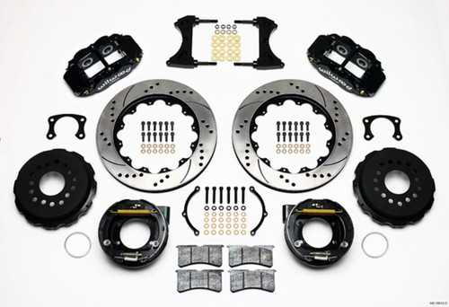 Wilwood Rear Brake Kit Big Ford New Style w/Parking Brk 140-10012-D