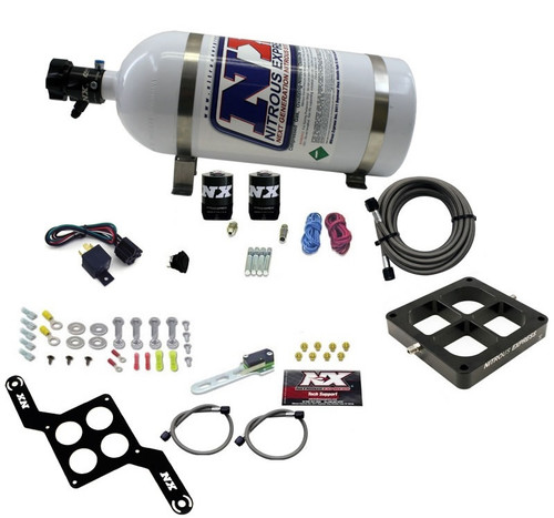 Nitrous Express Single Entry Nitrous Crossbar Plate System 63070-10